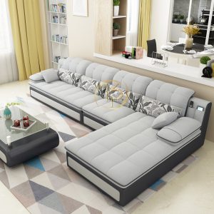 Sofa Góc Vải KPN446 6 Sofa Góc Vải KPN446 - Ảnh 3