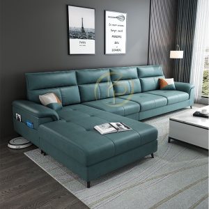 Sofa Góc Da Phòng Khách KPN334 - Ảnh 4
