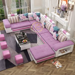 Sofa Góc Vải Phòng Khách Hiện Đại KPN460 - Ảnh 4