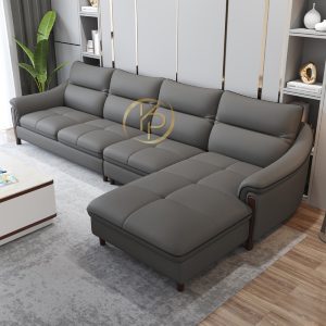 Sofa Góc Da Phòng Khách Sang Trọng KPN508 - Ảnh 2