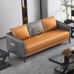 Sofa Da Căn Hộ Nhỏ Thiết Kế Hàn Quốc KPN609 - Ảnh 3