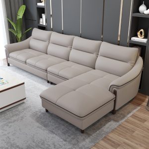 Sofa Góc Da Phòng Khách Sang Trọng KPN508 - Ảnh 5