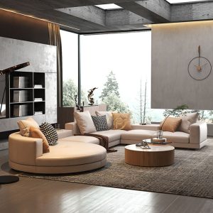 Bộ Sofa Góc Da Phòng Khách Cao Cấp KPN683 - Ảnh 7