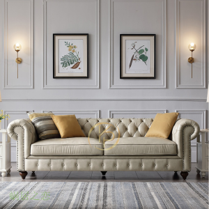 Bộ Sofa Da Tân Cổ Điển Cao Cấp KPN702 - Ảnh 4