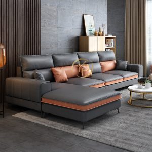 Sofa Góc Da Phòng Khách KPN763 - Ảnh 3