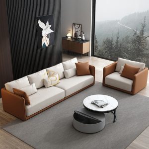 Sofa Băng Dài Bọc Da Cao Cấp KPN795 - Ảnh 6