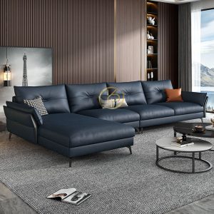 Sofa Góc Da Phòng Khách Sang Trọng KPN840 - Ảnh 3