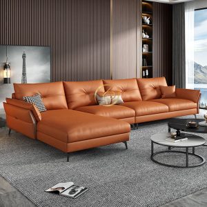 Sofa Góc Da Phòng Khách Sang Trọng KPN840 - Ảnh 2