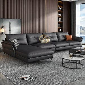 Sofa Góc Da Phòng Khách Sang Trọng KPN840 - Ảnh 7