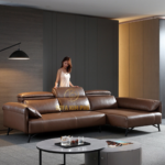 Sofa Da Cao Cấp Hàn Quốc Cho Nhà Phố KPN1164
