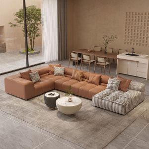 Bộ Sofa Góc Phòng Khách Da Sang Trọng Đẳng Cấp KPN903 - Ảnh 3
