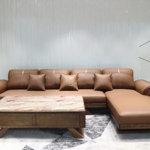 Sofa Gỗ Sồi Sang Trọng KPN940 - Ảnh 2