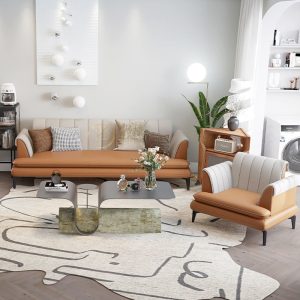 Sofa Băng Da 3 Chỗ KPN972 - Ảnh 2