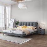 Giường Ngủ Chất Liệu Da Hàn Quốc KPN985