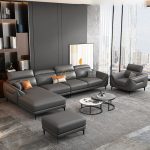 Sofa Góc Da Nhập Khẩu Malaysia Hiện Đại KPN1152