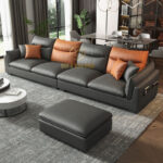 Sofa Băng Da 4 Chỗ Cao Cấp KPN1187