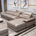 Sofa Góc Da Cao Cấp KPN1235