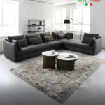 Sofa Băng Da Bò Italy Góc Phòng KPN1225