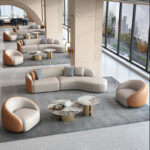 Sofa Văn Phòng Da Hàn Quốc KPN1258