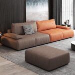Sofa Da Căn Hộ Nhỏ Phong Cách KPN1293