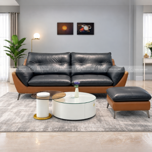 Sofa Băng Cao Cấp Da Bò Ý 2m2 KPN1319