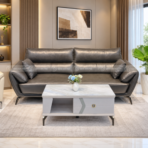 Sofa Băng Cao Cấp Da Bò Ý KPN1315 - Ảnh 2