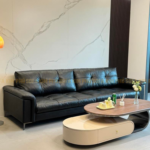 Sofa Da Căn Hộ Nhỏ Phong Cách Hiện Đại KPN1353
