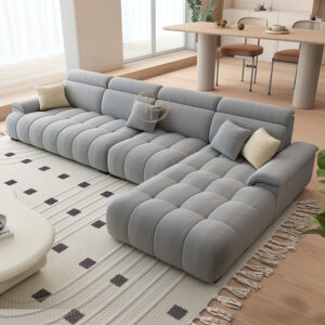 Sofa Góc Vải Căn Hộ Bắc Âu Hiện Đại KPN1350 - Ảnh 4