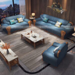 Bộ Bàn Ghế Sofa Gỗ Mun KPN1430