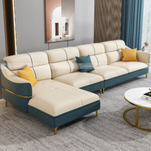Sofa Phòng Khách Da Công Nghệ Mới KPN1504 - Ảnh 5