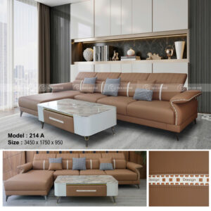 Sofa Da Chống Mực Bút Bi Chống Bám Bẩn Cao Cấp KPN1536 - Ảnh 5