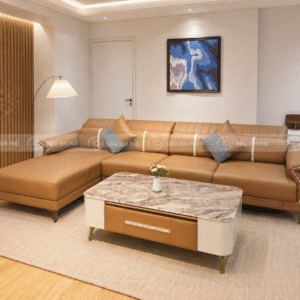 Sofa Da Chống Mực Bút Bi Chống Bám Bẩn Cao Cấp KPN1536 - Ảnh 4