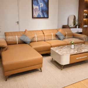 Sofa Da Chống Mực Bút Bi Chống Bám Bẩn Cao Cấp KPN1536 - Ảnh 3
