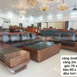Bộ Sofa Gỗ Sồi Tự Nhiên KPN1542 - Ảnh 9