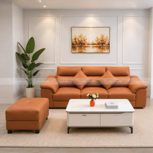 Sofa Da Cao Cấp Hiện Đại KPN1560 - Ảnh 4