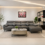 Sofa Góc Da Hiện Đại Sang Trọng KPN1566