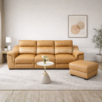 Sofa Băng Da Bò Hiện Đại Cho Căn Hộ KPN1580