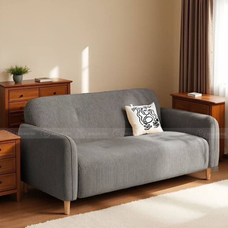 Sofa Băng Vải 1m6 KPN1605 3 Sofa Băng Vải 1m6 KPN1605 - Ảnh 3