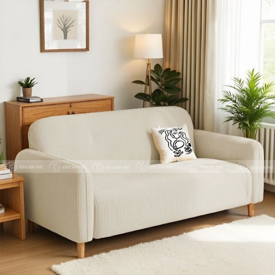 Sofa Băng Vải 1m6 KPN1605 4 Sofa Băng Vải 1m6 KPN1605 - Ảnh 4